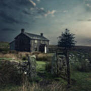 Nun's Cross Farm - Winner Competition Forgotten Locations Art Print