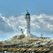 White Island Lighthouse #3 Art Print