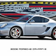 2006 Porsche Cayman S #4 Art Print