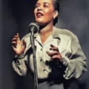 Billie Holiday, Music Legend #4 Art Print