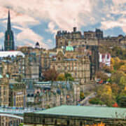 City Of Edinburgh Scotland Art Print