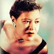 Billie Holiday, Music Legend #5 Art Print