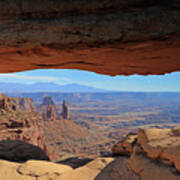 Canyonlands National Park - View From Mesa Arch Art Print