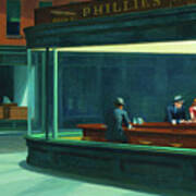 Nighthawks, 1942 Art Print