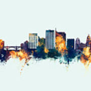 Boise Idaho Skyline #6 Art Print