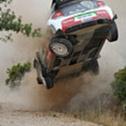 Fia World Rally Championship Italy - Day One #6 Art Print
