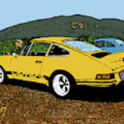 Porsche 911 Carrera and 356 Digital Art by Greg E Russell - Pixels