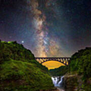 A Nice Night At Letchworth Art Print