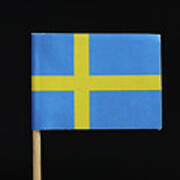 Flag Of Sweden Art Print