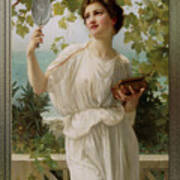 Admiring Beauty By Guillaume Seignac Remastered Xzendor7 Classical Fine Art Reproductions Art Print