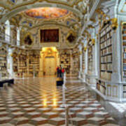 Admont Benedictine Monastery - Baroque Library - Austria Art Print