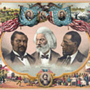 African-american Heroes Art Print