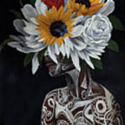African Blossom Art Print