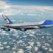 Air Force One Vc-25a Art Print