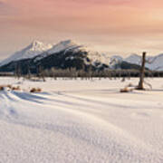 Alaska Winter Puzzle Art Print