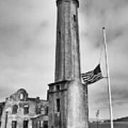 Alcatraz Lighthouse Art Print