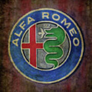 Alfa Romeo - The Mechanics Of Emotion Art Print