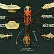 Alien Insects #7 Art Print