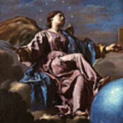 Allegory of Astronomy, 1675 Painting by Francesco Cozza - Fine Art 