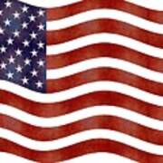 American Flag Art Print