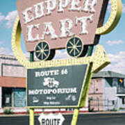 American West - Cupper Cart 66 Art Print