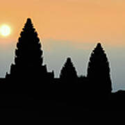 Angkor Wat Sunrise Art Print