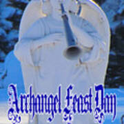 Archangel Feast Day September 29th Art Print