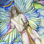 Archangel Gabriel Art Print