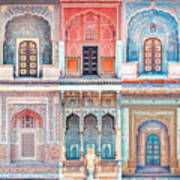Architecture In Rajasthan Art Print