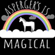 Aspergers Is Magical Art Print
