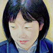 Asuka Portrait 3 Art Print