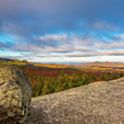 Autumn Erratic, Middle Sugarloaf. Art Print