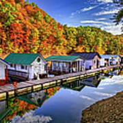 Autumn On South Holston Art Print