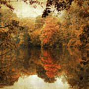 Autumn Reflected Art Print