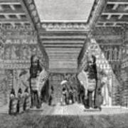 Babylonian Palace Art Print