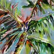 Backyard Palm Art Print