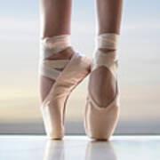 Ballet En Pointe Art Print