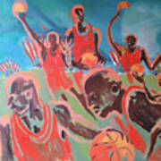 Basketball Soul Art Print