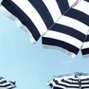 Beach Umbrellas Art Print