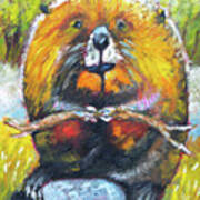 Beaver Art Print