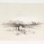 Beit Jebrin, Or Eleutheropolis Ca 1842 - 1849 By William Brockedon, Art Print