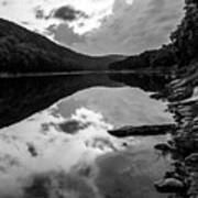 Black And White Photography - Delaware River Art Print