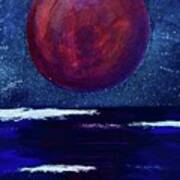 Blood Moon Art Print