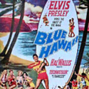 Blue Hawaii Poster//Blue Hawaii Movie Poster//Movie Poster//Poster Reprint 