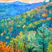 Blue Ridge Autumn Art Print