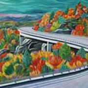 Blue Ridge Parkway Viaduct Art Print