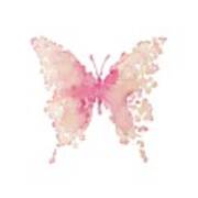 Blush Butterfly Art Print