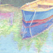 Boat Reflections Art Print