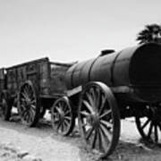 Borax Wagons Death Valley California Art Print