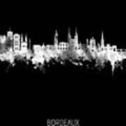 Bordeaux France Skyline #49 Art Print